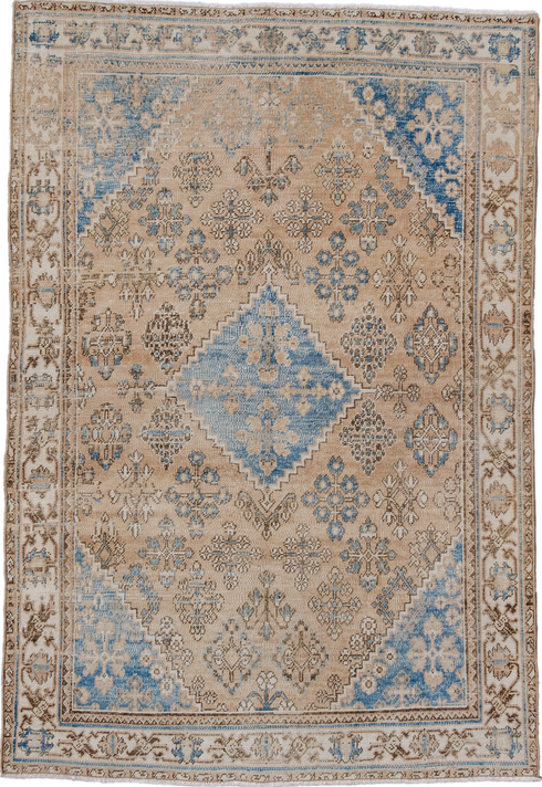Antique Abadeh Area Rug (3' x 5')